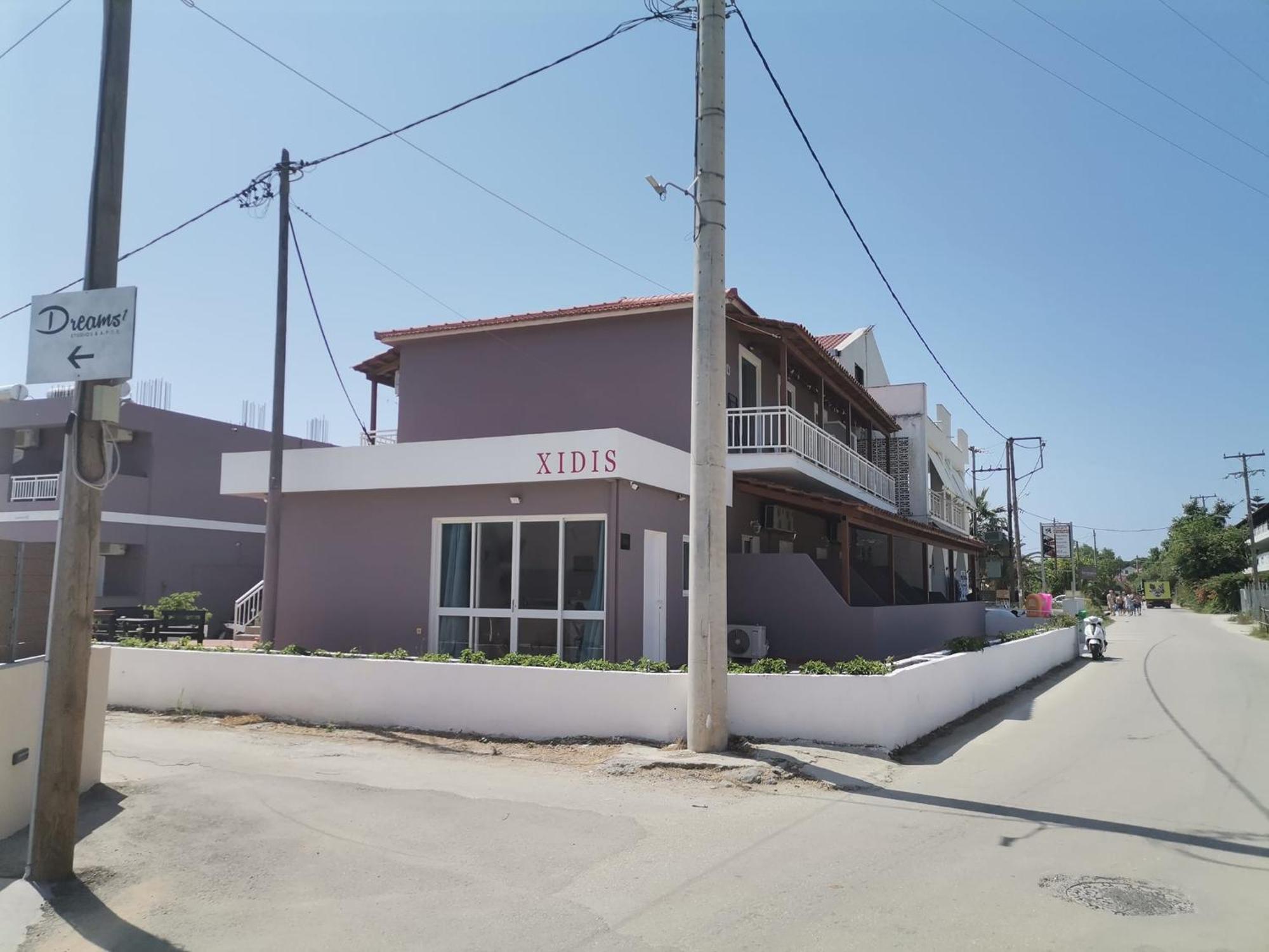 Xidis Hotel Laganas Bagian luar foto