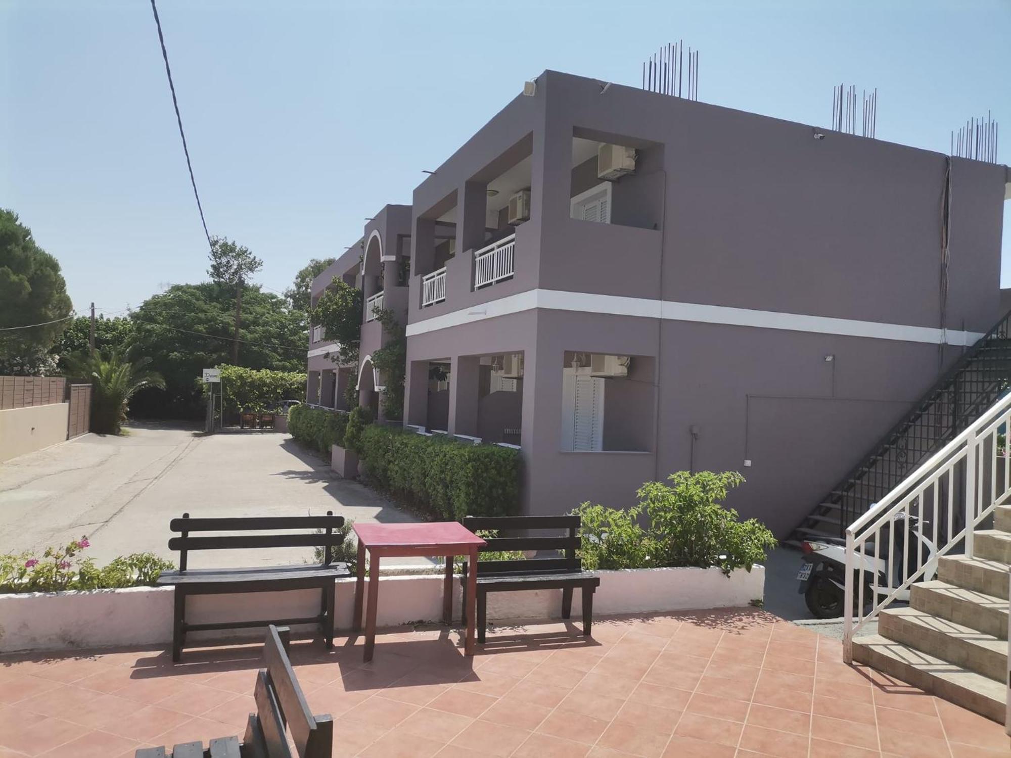 Xidis Hotel Laganas Bagian luar foto